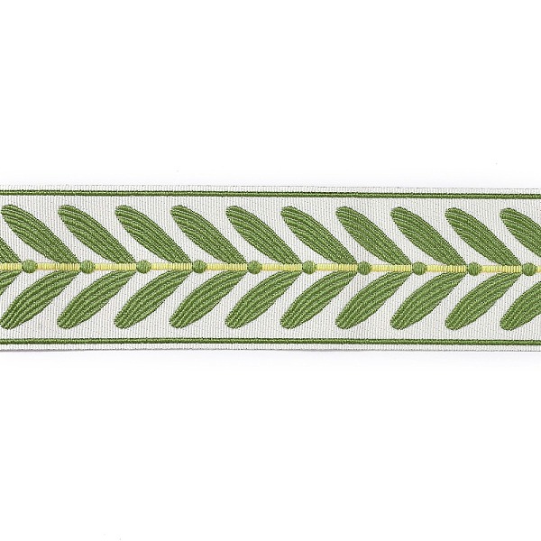 PandaHall Polyester Ribbons, Jacquard Ribbon, Tyrolean Ribbon, Garment Accessories, Leaf Pattern, Lime Green, 2-3/8 inch(60mm) Polyester...
PandaHall Polyester Ribbons, Jacquard Ribbon, Tyrolean Ribbon, Garment Accessories, Leaf Pattern, Lime Green, 2-3/8 inch(60mm) Polyester...