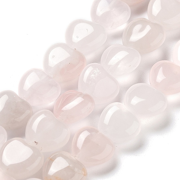 PandaHall Natural Rose Quartz Beads Strands, Heart, 10x10x4.5~5mm, Hole: 0.7mm, about 20pcs/strand, 7.28''~7.48''(18.5~19cm) Rose Quartz...
PandaHall Natural Rose Quartz Beads Strands, Heart, 10x10x4.5~5mm, Hole: 0.7mm, about 20pcs/strand, 7.28''~7.48''(18.5~19cm) Rose Quartz...