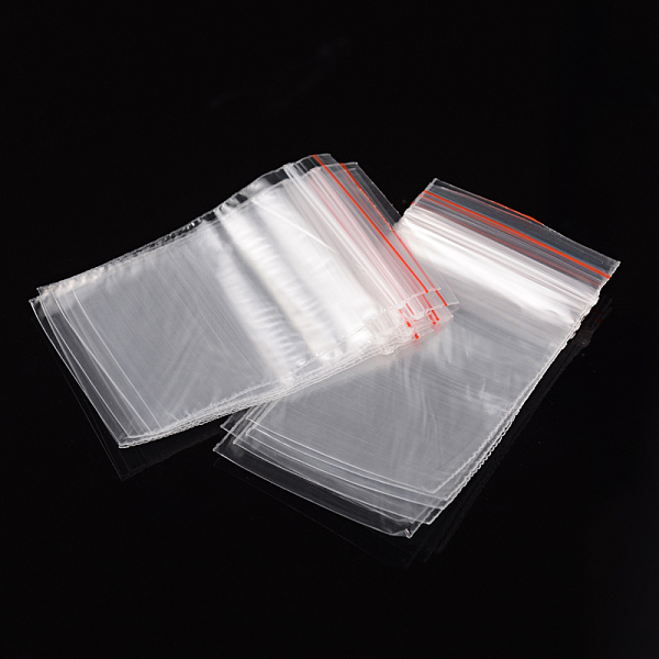 PandaHall Plastic Zip Lock Bags, Resealable Packaging Bags, Top Seal, Rectangle, Clear, 6x4cm, Unilateral Thickness: 1.6 Mil(0.04mm)...
PandaHall Plastic Zip Lock Bags, Resealable Packaging Bags, Top Seal, Rectangle, Clear, 6x4cm, Unilateral Thickness: 1.6 Mil(0.04mm)...