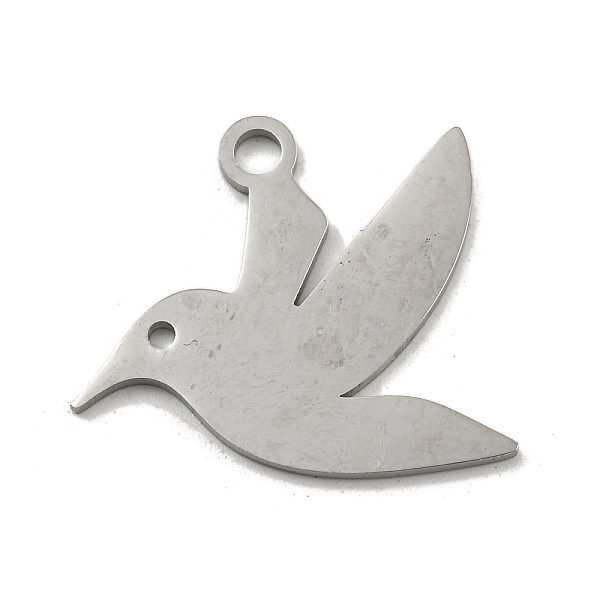 PandaHall 304 Stainless Steel Pendants, Laser Cut, Pigeon Charm, Stainless Steel Color, 24x26x1mm, Hole: 2.5mm 304 Stainless Steel Pigeon
PandaHall 304 Stainless Steel Pendants, Laser Cut, Pigeon Charm, Stainless Steel Color, 24x26x1mm, Hole: 2.5mm 304 Stainless Steel Pigeon