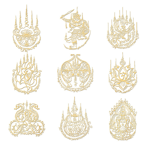 PandaHall Nickel Decoration Stickers, Metal Resin Filler, Epoxy Resin & UV Resin Craft Filling Material, Golden, Religion, Mixed Shapes...
PandaHall Nickel Decoration Stickers, Metal Resin Filler, Epoxy Resin & UV Resin Craft Filling Material, Golden, Religion, Mixed Shapes...
