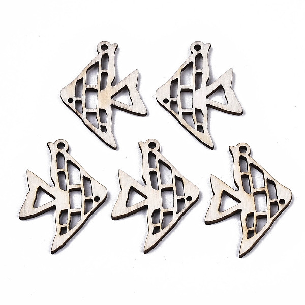 PandaHall Unfinished Natural Poplar Wood Pendants, Laser Cut Wood Shapes, Fish, OldLace, 27.5x40x2mm, Hole: 2mm Wood Fish
PandaHall Unfinished Natural Poplar Wood Pendants, Laser Cut Wood Shapes, Fish, OldLace, 27.5x40x2mm, Hole: 2mm Wood Fish
