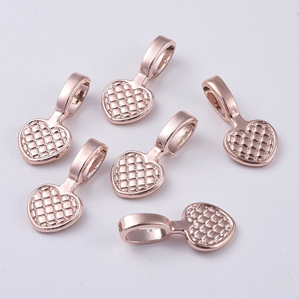 PandaHall Alloy Glue-on Flat Pad Bails, Heart, Rose Gold, 20x10x6mm, Hole: 4x6mm Alloy
PandaHall Alloy Glue-on Flat Pad Bails, Heart, Rose Gold, 20x10x6mm, Hole: 4x6mm Alloy
