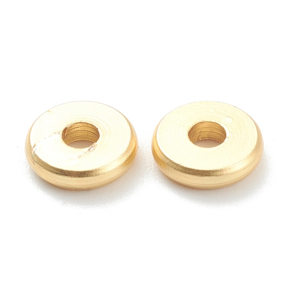 PandaHall Brass Beads, Long-Lasting Plated, Flat Round/Disc, Heishi Beads, Matte Style, Real 18K Gold Plated, 6x1.5mm, Hole: 1.8mm Brass...
PandaHall Brass Beads, Long-Lasting Plated, Flat Round/Disc, Heishi Beads, Matte Style, Real 18K Gold Plated, 6x1.5mm, Hole: 1.8mm Brass...