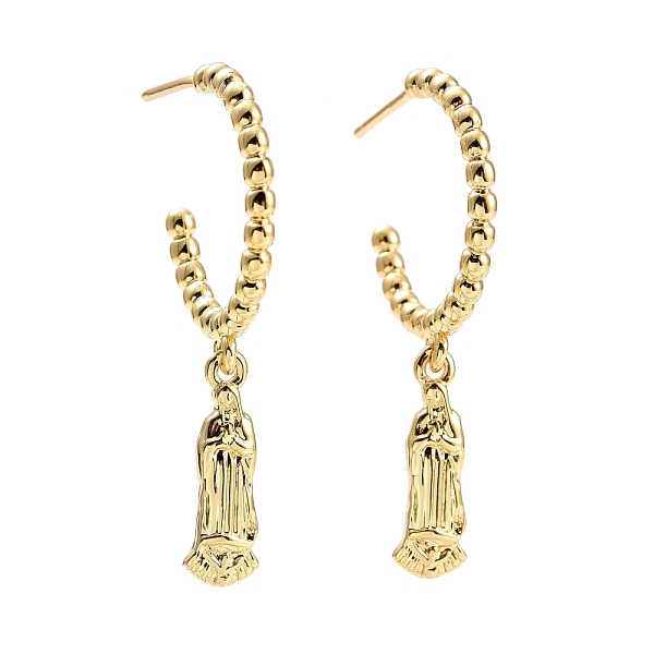 PandaHall Cubic Zirconia Ear Studs, with Brass Findings, Long-Lasting Plated, Lead Free & Cadmium Free, Holy Virgin, Real 18K Gold Plated...
PandaHall Cubic Zirconia Ear Studs, with Brass Findings, Long-Lasting Plated, Lead Free & Cadmium Free, Holy Virgin, Real 18K Gold Plated...
