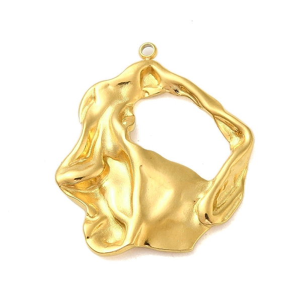 PandaHall Ion Plating(IP) 304 Stainless Steel Pendants, Irregular Geometry Charm, Real 18K Gold Plated, 28.5x25x2.5mm, Hole: 1.2mm 304...
PandaHall Ion Plating(IP) 304 Stainless Steel Pendants, Irregular Geometry Charm, Real 18K Gold Plated, 28.5x25x2.5mm, Hole: 1.2mm 304...