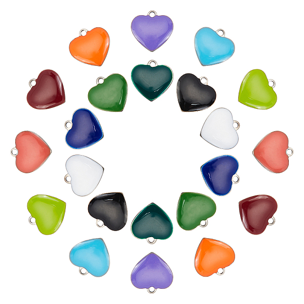 PandaHall DICOSMETIC 44Pcs 11 Colors Stainless Steel Heart Shape Enamel Charms Colorful Metal Heart Charms Mini Heart Beads Enamel Charms..., Multicolor
PandaHall DICOSMETIC 44Pcs 11 Colors Stainless Steel Heart Shape Enamel Charms Colorful Metal Heart Charms Mini Heart Beads Enamel Charms..., Multicolor