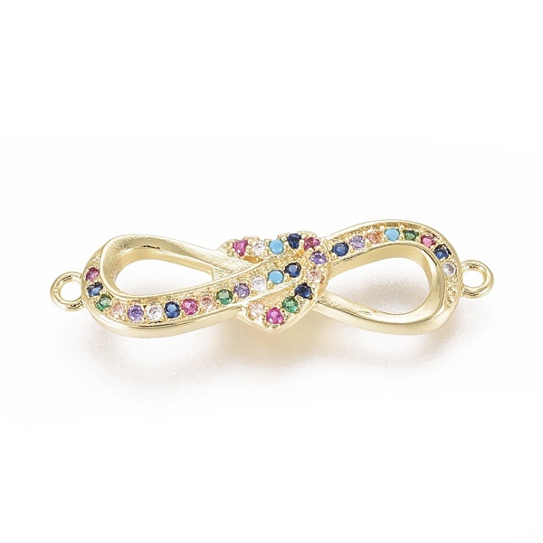 PandaHall Brass Micro Pave Cubic Zirconia Links connectors, Bowknot, Colorful, Golden, 8x30x3mm, Hole: 1.4mm Brass+Cubic Zirconia Bowknot
PandaHall Brass Micro Pave Cubic Zirconia Links connectors, Bowknot, Colorful, Golden, 8x30x3mm, Hole: 1.4mm Brass+Cubic Zirconia Bowknot