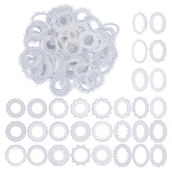 PandaHall SUNNYCLUE 1 Box 180Pcs Transparent Lace Stickers Lace Scrapbook Stickers Clear Photo Frame PET Waterproof Decorative Sticker...
PandaHall SUNNYCLUE 1 Box 180Pcs Transparent Lace Stickers Lace Scrapbook Stickers Clear Photo Frame PET Waterproof Decorative Sticker...