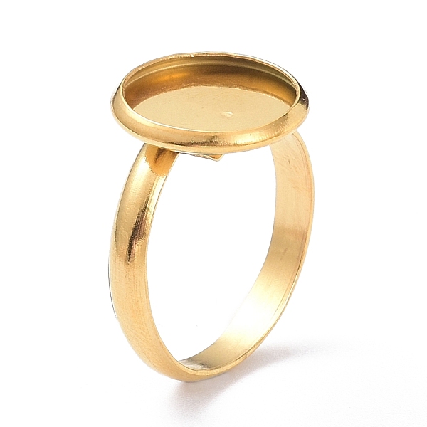 PandaHall Ion Plating(IP) 304 Stainless Steel Finger Rings Components, Pad Ring Base Findings, Flat Round, Golden, Tray: 12mm, 3mm, US Size...
PandaHall Ion Plating(IP) 304 Stainless Steel Finger Rings Components, Pad Ring Base Findings, Flat Round, Golden, Tray: 12mm, 3mm, US Size...