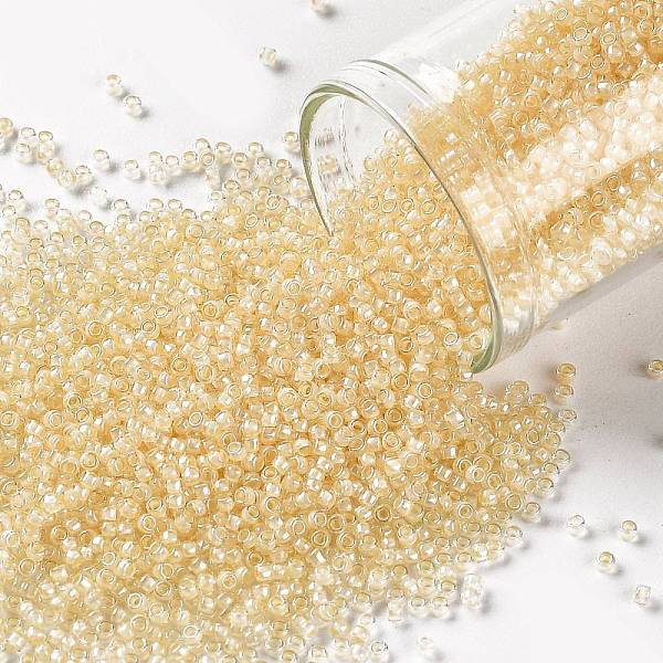 PandaHall TOHO Round Seed Beads, Japanese Seed Beads, (352) Inside Color Crystal/Butter Yellow, 15/0, 1.5mm, Hole: 0.7mm, about...
PandaHall TOHO Round Seed Beads, Japanese Seed Beads, (352) Inside Color Crystal/Butter Yellow, 15/0, 1.5mm, Hole: 0.7mm, about...