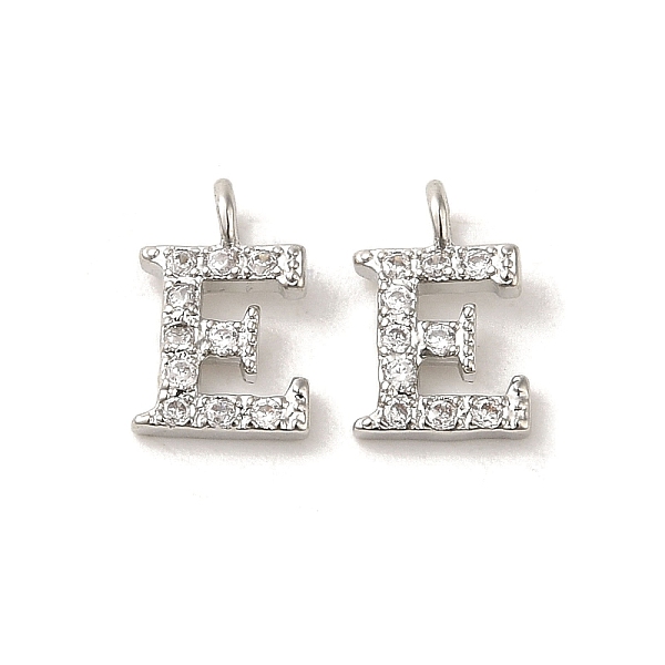 PandaHall Initial Letter Brass Micro Pave Cubic Zirconia Pendants, Letter E, 9~10x4~10x1.5~2mm, Hole: 1.5mm Brass+Cubic Zirconia Letter E..., Clear
PandaHall Initial Letter Brass Micro Pave Cubic Zirconia Pendants, Letter E, 9~10x4~10x1.5~2mm, Hole: 1.5mm Brass+Cubic Zirconia Letter E..., Clear