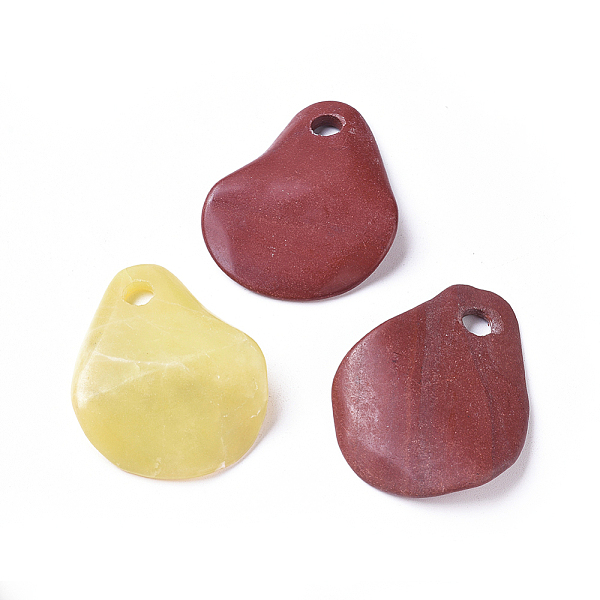 PandaHall Natural Mixed Stone Big Pendants, Petal, Mixed Color, 57~63x45~49x3~6mm, Hole: 7~8mm Mixed Stone Flower Multicolor
PandaHall Natural Mixed Stone Big Pendants, Petal, Mixed Color, 57~63x45~49x3~6mm, Hole: 7~8mm Mixed Stone Flower Multicolor