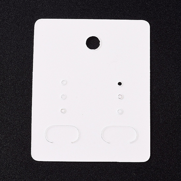 PandaHall Paper Jewelry Display Cards, for Hanging Earring Display, Rectangle with Word Thank you, White, 50x40x0.3mm, Hole: 5.3mm Paper...
PandaHall Paper Jewelry Display Cards, for Hanging Earring Display, Rectangle with Word Thank you, White, 50x40x0.3mm, Hole: 5.3mm Paper...