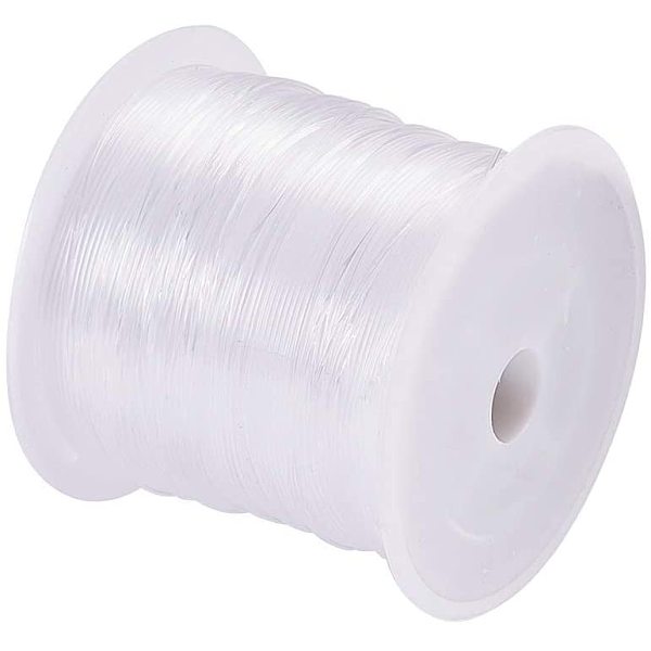 PandaHall JEWELEADER 20 Yards Clear Invisible Craft Nylon Thread 0.6mm Monofilament Fishing Line Bead String Cord for Gemstone Jewelry DIY...
PandaHall JEWELEADER 20 Yards Clear Invisible Craft Nylon Thread 0.6mm Monofilament Fishing Line Bead String Cord for Gemstone Jewelry DIY...