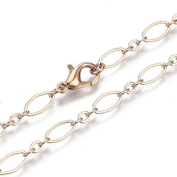 PandaHall Brass Cable Chains Necklace Making, with Lobster Claw Clasps, Real 18K Gold Plated, 17.71 inch(45cm) long, Link 1: 9x4x0.6mm...
PandaHall Brass Cable Chains Necklace Making, with Lobster Claw Clasps, Real 18K Gold Plated, 17.71 inch(45cm) long, Link 1: 9x4x0.6mm...