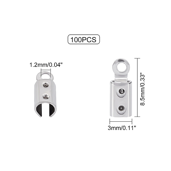PandaHall UNICRAFTALE 100pcs Folding Crimp Ends Crimps Ends Fold Over Cord Ends 3mm Wide Terminators Clamp End Tips Jewelry Finding Kit for...
PandaHall UNICRAFTALE 100pcs Folding Crimp Ends Crimps Ends Fold Over Cord Ends 3mm Wide Terminators Clamp End Tips Jewelry Finding Kit for...