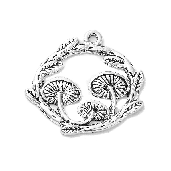 PandaHall Tibetan Style Alloy Pendants, Mushroom, 25.5x26x1.5mm, Hole: 1.6mm Alloy Mushroom
PandaHall Tibetan Style Alloy Pendants, Mushroom, 25.5x26x1.5mm, Hole: 1.6mm Alloy Mushroom