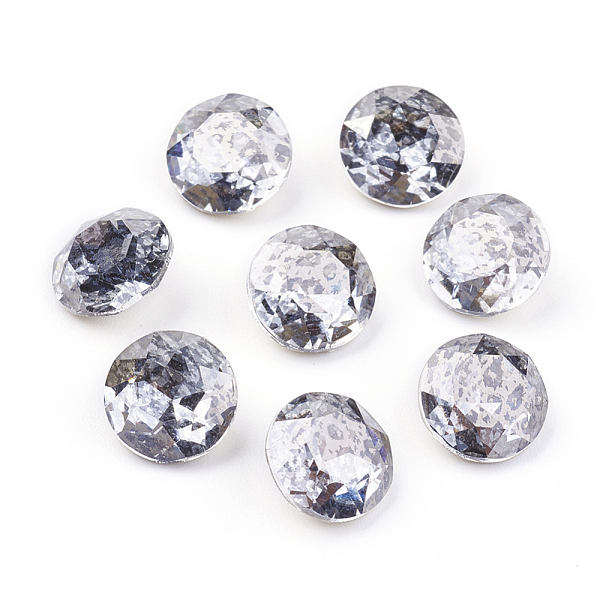 PandaHall Pointed Back & Back Plated Glass Rhinestone Cabochons, Grade A, Faceted, Flat Round, Silver Patina, 10x5mm Glass Rhinestone Flat...
PandaHall Pointed Back & Back Plated Glass Rhinestone Cabochons, Grade A, Faceted, Flat Round, Silver Patina, 10x5mm Glass Rhinestone Flat...