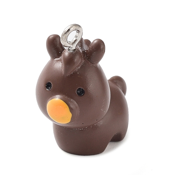 PandaHall Opaque Resin Pendants, Animal Charms with Platinum Plated Iron Loops, Donkey, 23x16.5x10mm, Hole: 1.8mm Iron+Resin Donkey
PandaHall Opaque Resin Pendants, Animal Charms with Platinum Plated Iron Loops, Donkey, 23x16.5x10mm, Hole: 1.8mm Iron+Resin Donkey
