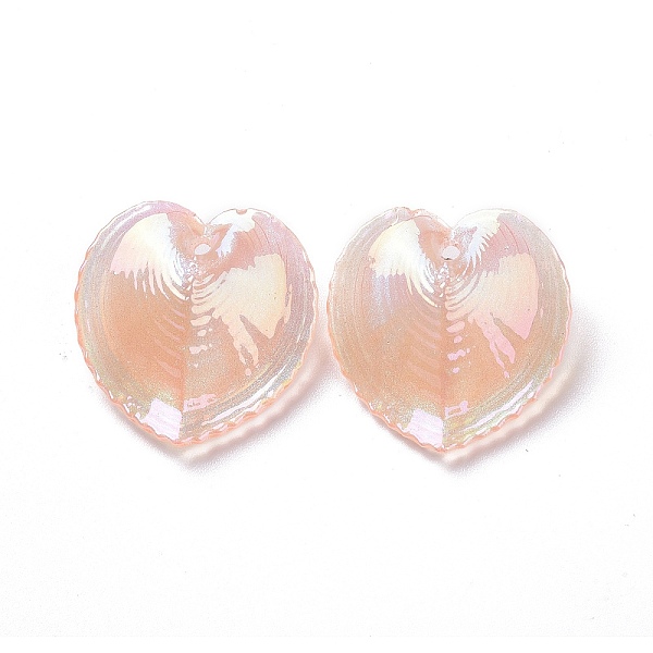PandaHall UV Plating Rainbow Iridescent Acrylic Pendants, Glitter, Heart Charm, Light Salmon, 30.5x30x11mm, Hole: 1.8mm Acrylic Heart
PandaHall UV Plating Rainbow Iridescent Acrylic Pendants, Glitter, Heart Charm, Light Salmon, 30.5x30x11mm, Hole: 1.8mm Acrylic Heart