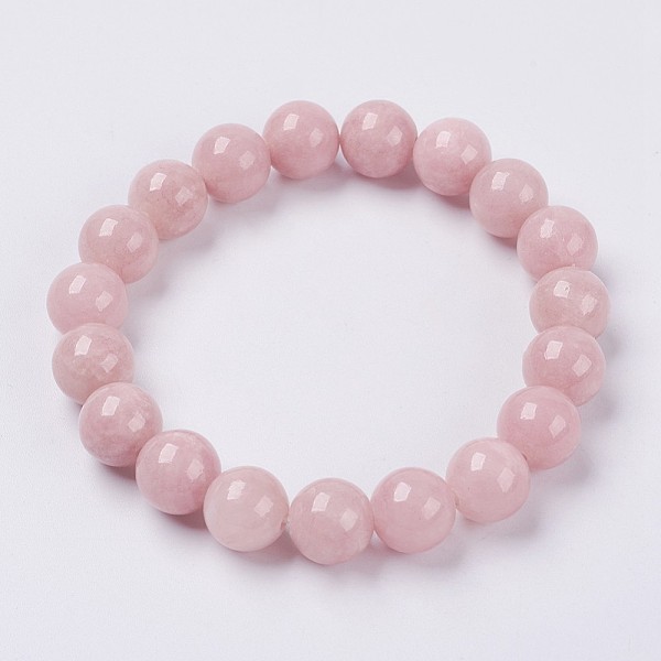 PandaHall Natural Yellow Jade Beaded Stretch Bracelet, Dyed, Round, Lavender Blush, 2 inch(5cm), Beads: 8mm Jade Pink
PandaHall Natural Yellow Jade Beaded Stretch Bracelet, Dyed, Round, Lavender Blush, 2 inch(5cm), Beads: 8mm Jade Pink