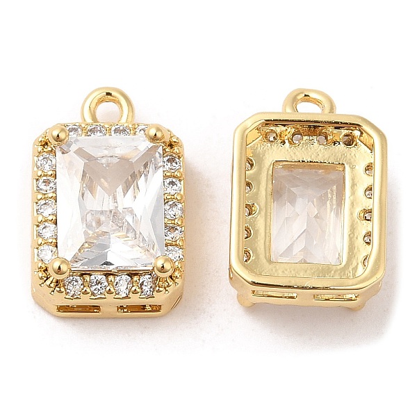 PandaHall Brass and Clear Cubic Zirconia Pendants, Rectangle, Real 18K Gold Plated, 13x8.5x5.5mm, Hole: 1.2mm Brass+Cubic Zirconia Rectangle...
PandaHall Brass and Clear Cubic Zirconia Pendants, Rectangle, Real 18K Gold Plated, 13x8.5x5.5mm, Hole: 1.2mm Brass+Cubic Zirconia Rectangle...