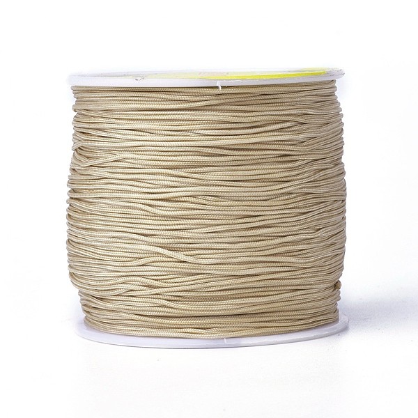PandaHall Round String Thread Polyester Fibre Cords, Wheat, 0.8mm, about 109.36 yards(100m)/roll Polyester Orange
PandaHall Round String Thread Polyester Fibre Cords, Wheat, 0.8mm, about 109.36 yards(100m)/roll Polyester Orange