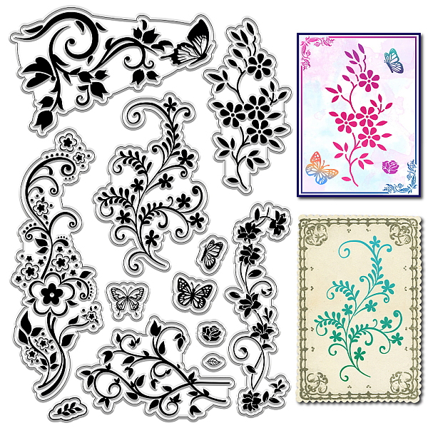 PandaHall Custom PVC Plastic Clear Stamps, for DIY Scrapbooking, Photo Album Decorative, Cards Making, Stamp Sheets, Film Frame, Flower...
PandaHall Custom PVC Plastic Clear Stamps, for DIY Scrapbooking, Photo Album Decorative, Cards Making, Stamp Sheets, Film Frame, Flower...