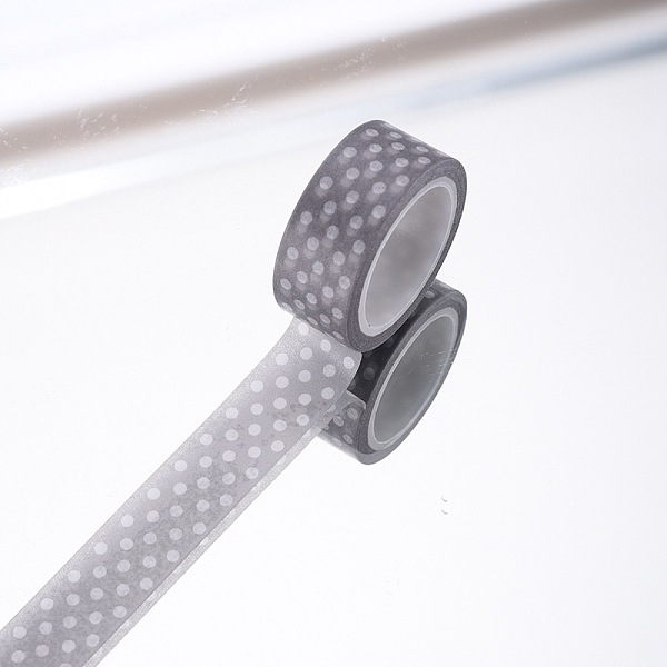 PandaHall DIY Scrapbook Decorative Paper Tapes, Adhesive Tapes, Spot, Black, 15mm, 5m/roll(5.46yards/roll) Paper Black
PandaHall DIY Scrapbook Decorative Paper Tapes, Adhesive Tapes, Spot, Black, 15mm, 5m/roll(5.46yards/roll) Paper Black