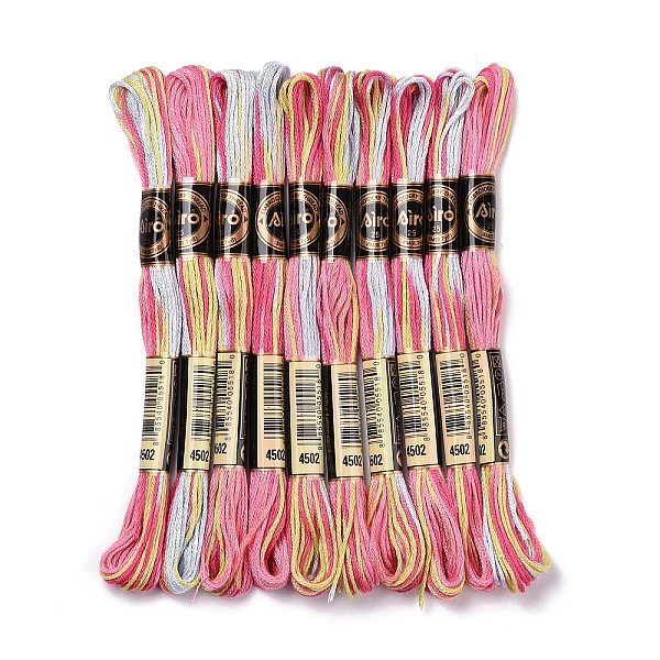 PandaHall 10 Skeins 6-Ply Polyester Embroidery Floss, Cross Stitch Threads, Segment Dyed, Hot Pink, 0.5mm, about 8.75 Yards(8m)/skein...
PandaHall 10 Skeins 6-Ply Polyester Embroidery Floss, Cross Stitch Threads, Segment Dyed, Hot Pink, 0.5mm, about 8.75 Yards(8m)/skein...