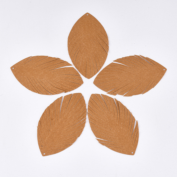 PandaHall Autumn Theme Eco-Friendly Pigskin Leather Big Pendants, Leaf, Dark Orange, 80x44x0.5mm, Hole: 1.5mm Leather Leaf Orange
PandaHall Autumn Theme Eco-Friendly Pigskin Leather Big Pendants, Leaf, Dark Orange, 80x44x0.5mm, Hole: 1.5mm Leather Leaf Orange