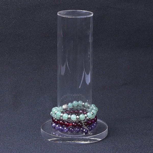 PandaHall Organic Glass Vertical Tower Jewelry Bracelet Display Stand, Bracelet Holder, Column, Clear, 51x18mm Organic Glass Clear
PandaHall Organic Glass Vertical Tower Jewelry Bracelet Display Stand, Bracelet Holder, Column, Clear, 51x18mm Organic Glass Clear