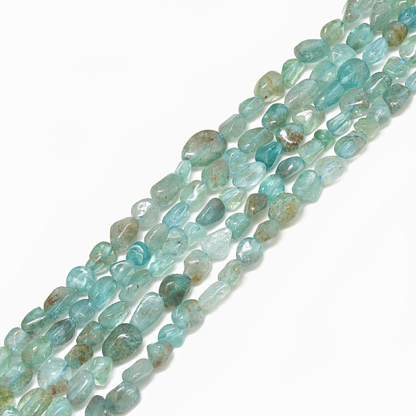 PandaHall Natural Apatite Beads Strands, Tumbled Stone, Nuggets, 4~15x4~8x3~7mm, Hole: 1mm, about 40~70pcs/strand, 15.7 inch Apatite Nuggets
PandaHall Natural Apatite Beads Strands, Tumbled Stone, Nuggets, 4~15x4~8x3~7mm, Hole: 1mm, about 40~70pcs/strand, 15.7 inch Apatite Nuggets