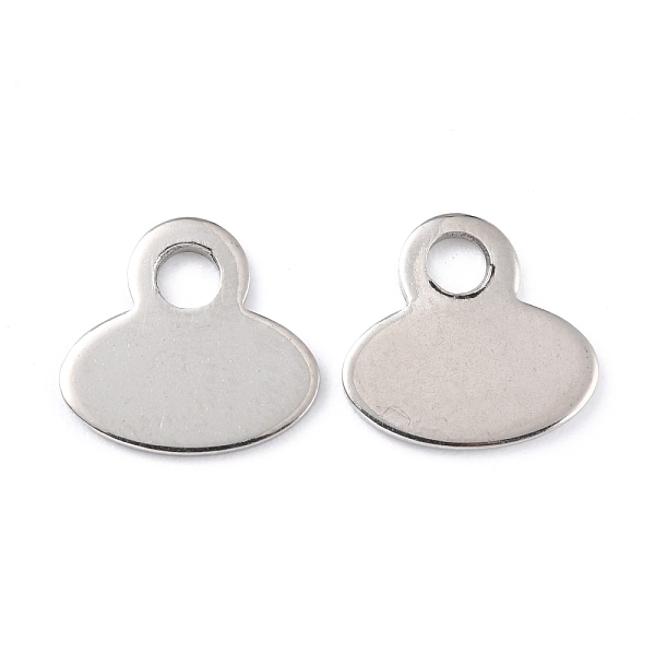 PandaHall 201 Stainless Steel Charms, Oval, Stainless Steel Color, 11x11.5x0.8mm, Hole: 2.5mm 201 Stainless Steel Oval
PandaHall 201 Stainless Steel Charms, Oval, Stainless Steel Color, 11x11.5x0.8mm, Hole: 2.5mm 201 Stainless Steel Oval