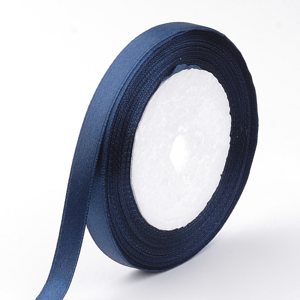 PandaHall High Dense Single Face Satin Ribbon, Polyester Ribbons, Midnight Blue, 1/4 inch(6~7mm), about 25yards/roll, 10rolls/group, about...
PandaHall High Dense Single Face Satin Ribbon, Polyester Ribbons, Midnight Blue, 1/4 inch(6~7mm), about 25yards/roll, 10rolls/group, about...