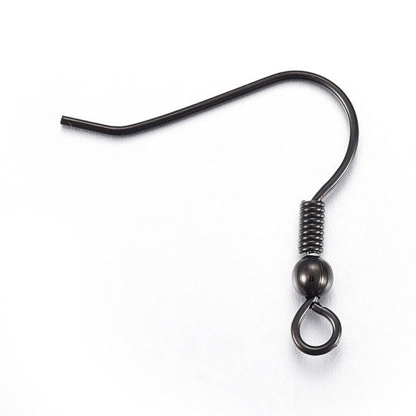 PandaHall Stainless Steel Earring Hooks, with Horizontal Loop, Electrophoresis Black, 20.5x21mm, Hole: 2.5mm, 22 Gauge, Pin: 0.6mm Stainless...
PandaHall Stainless Steel Earring Hooks, with Horizontal Loop, Electrophoresis Black, 20.5x21mm, Hole: 2.5mm, 22 Gauge, Pin: 0.6mm Stainless...