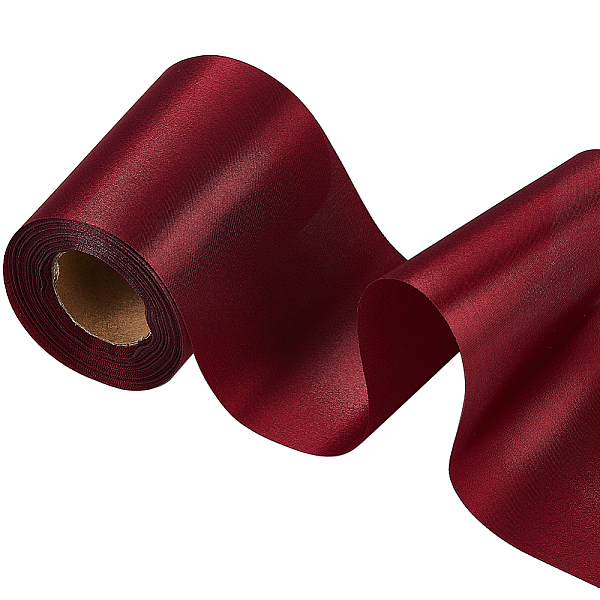 PandaHall 20M Polyester Satin Ribbon, Christmas Ribbon, For Opening Ceremony, Wedding Party Decoration, Dark Red, 4 inch(100mm), about 21.87...
PandaHall 20M Polyester Satin Ribbon, Christmas Ribbon, For Opening Ceremony, Wedding Party Decoration, Dark Red, 4 inch(100mm), about 21.87...