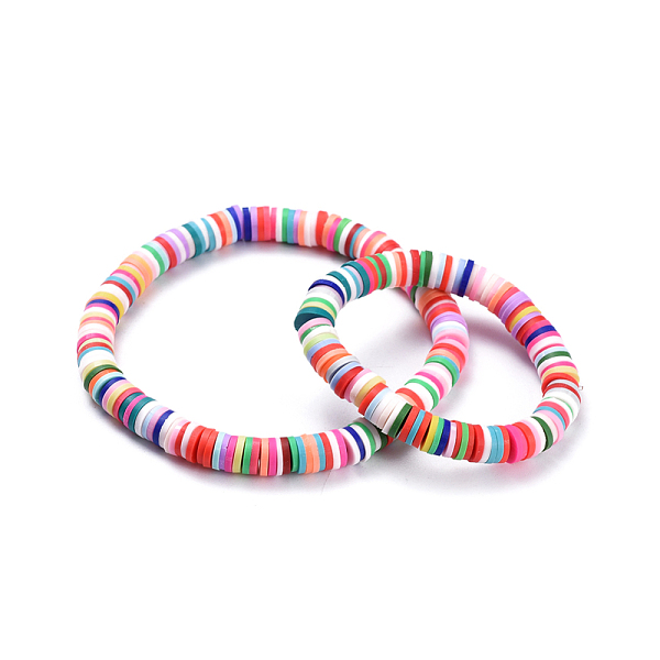 PandaHall Mother's Day Jewelry, Mother and Daughter Stretch Bracelets Sets, with Handmade Polymer Clay Heishi Beads, Mother's Day Jewelry...
PandaHall Mother's Day Jewelry, Mother and Daughter Stretch Bracelets Sets, with Handmade Polymer Clay Heishi Beads, Mother's Day Jewelry...