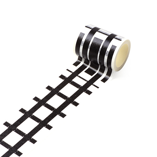PandaHall DIY Scrapbook Pulled Decorative Paper Tapes, Adhesive Tapes, Black, 48mm, 5m/roll Paper Black
PandaHall DIY Scrapbook Pulled Decorative Paper Tapes, Adhesive Tapes, Black, 48mm, 5m/roll Paper Black