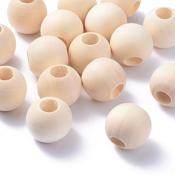 PandaHall Natural Unfinished Wood Beads, Macrame Beads, Round Wooden Large Hole Beads for Craft Making, Antique White, 24~25x21~22.5mm, Hole..., Orange
PandaHall Natural Unfinished Wood Beads, Macrame Beads, Round Wooden Large Hole Beads for Craft Making, Antique White, 24~25x21~22.5mm, Hole..., Orange