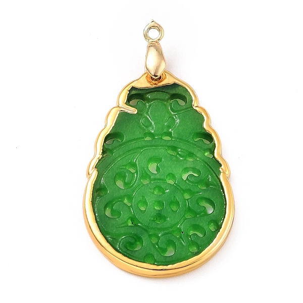PandaHall Natural Jade Pendants, with Golden Tone Brass Findings, Long-Lasting Plated, Teardrop, 36x23.5x2.5mm, Hole: 1.6mm Jade Teardrop
PandaHall Natural Jade Pendants, with Golden Tone Brass Findings, Long-Lasting Plated, Teardrop, 36x23.5x2.5mm, Hole: 1.6mm Jade Teardrop