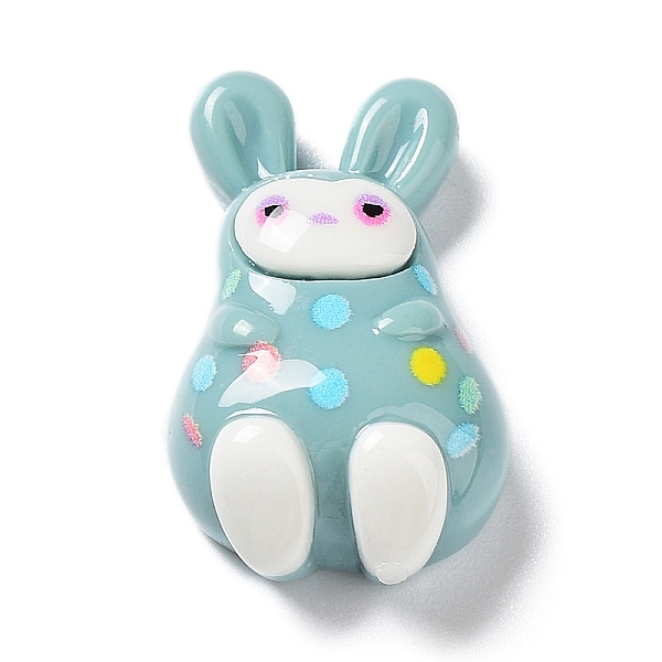 PandaHall Opaque Resin Cute Animal Cabochons, with Enamel, Rabbit, Aqua, 27x16x8.5mm Resin Rabbit Cyan
PandaHall Opaque Resin Cute Animal Cabochons, with Enamel, Rabbit, Aqua, 27x16x8.5mm Resin Rabbit Cyan