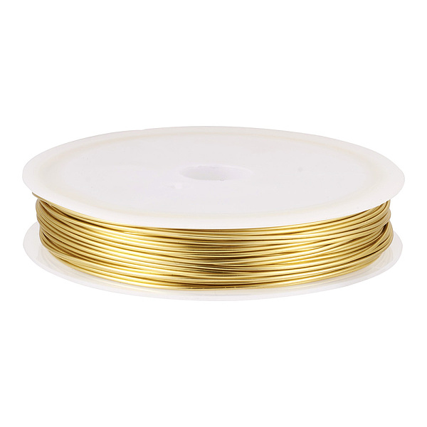 PandaHall Copper Jewelry Wire, Round, Gold, 21 Gauge, 0.7mm, about 42.65 Feet(13m)/Roll Copper Round Gold
PandaHall Copper Jewelry Wire, Round, Gold, 21 Gauge, 0.7mm, about 42.65 Feet(13m)/Roll Copper Round Gold
