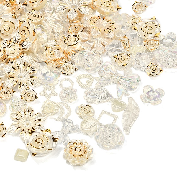PandaHall DIY Jewelry Making Finidng Kits, Including Resin Beads & Charms & Cabochons, Flower & Star & Bowknot & Shell & Heart, Mixed Color..., Multicolor
PandaHall DIY Jewelry Making Finidng Kits, Including Resin Beads & Charms & Cabochons, Flower & Star & Bowknot & Shell & Heart, Mixed Color..., Multicolor