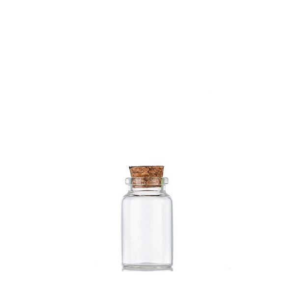 PandaHall Glass Empty Wishing Bottle, with Cork Stopper, Column, Clear, 3x5cm, Capacity: 20ml(0.68fl. oz) Glass Column Clear
PandaHall Glass Empty Wishing Bottle, with Cork Stopper, Column, Clear, 3x5cm, Capacity: 20ml(0.68fl. oz) Glass Column Clear