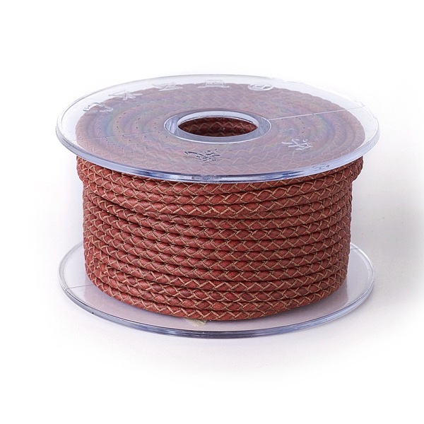 PandaHall Braided Cowhide Cord, Leather Jewelry Cord, Jewelry DIY Making Material, FireBrick, 3mm, about 5.46 yards(5m)/roll Cowhide Round..., Red
PandaHall Braided Cowhide Cord, Leather Jewelry Cord, Jewelry DIY Making Material, FireBrick, 3mm, about 5.46 yards(5m)/roll Cowhide Round..., Red