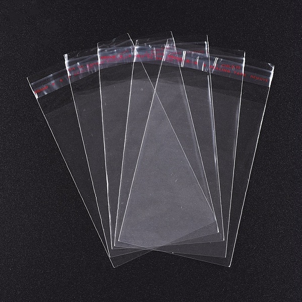 PandaHall Cellophane Bags, Clear, 11x6cm, Unilateral Thickness: 0.0125mm, Inner Measure: 8.8x6cm OPP Cellophane Clear
PandaHall Cellophane Bags, Clear, 11x6cm, Unilateral Thickness: 0.0125mm, Inner Measure: 8.8x6cm OPP Cellophane Clear