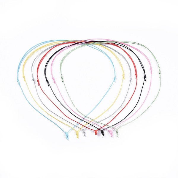 PandaHall Adjustable Korean Waxed Polyester Cord Necklace Making, Mixed Color, 33.7 inch(85.6cm), 1mm Waxed Polyester Cord Multicolor
PandaHall Adjustable Korean Waxed Polyester Cord Necklace Making, Mixed Color, 33.7 inch(85.6cm), 1mm Waxed Polyester Cord Multicolor