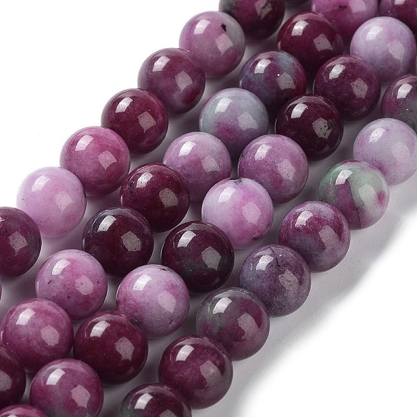 PandaHall Dyed Natural Malaysia Jade Beads Strands, Round, Purple, 10mm, Hole: 1.2mm, about 18~19pcs/strand, 7.09~7.48 inch(18~19cm)...
PandaHall Dyed Natural Malaysia Jade Beads Strands, Round, Purple, 10mm, Hole: 1.2mm, about 18~19pcs/strand, 7.09~7.48 inch(18~19cm)...